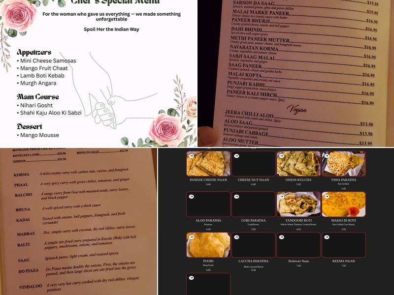 Dhaba Menu