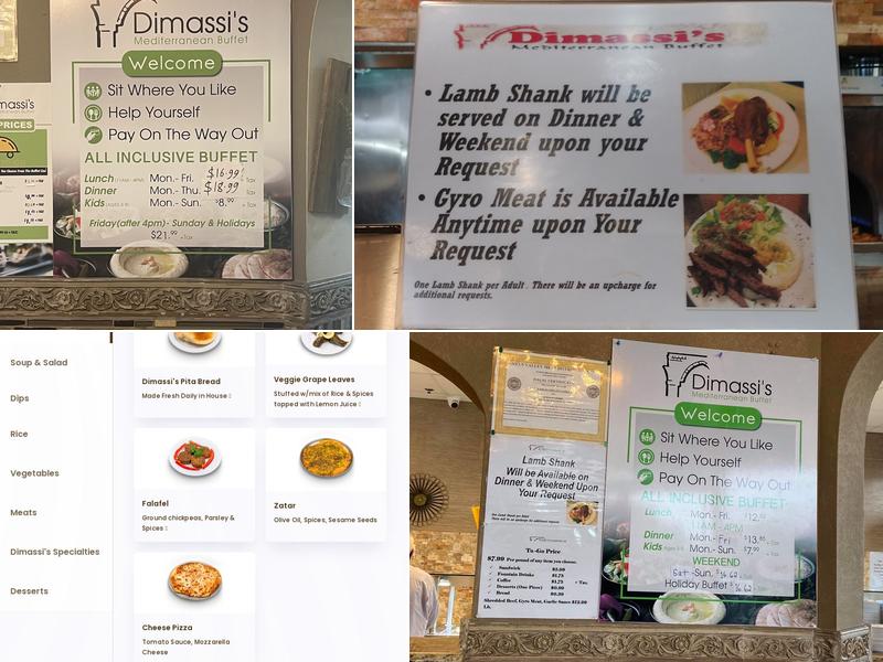Dimassi's Menu