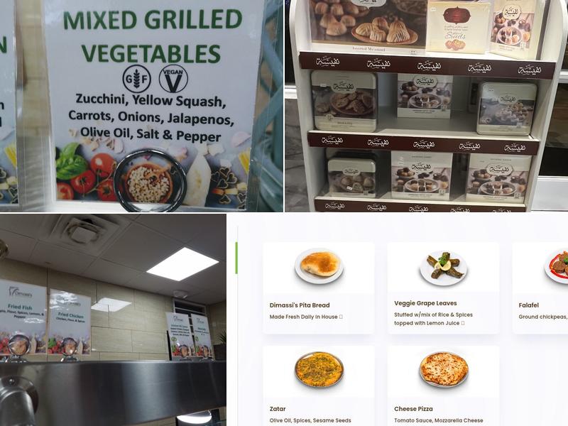 Dimassi's Mediterranean Buffet Menu