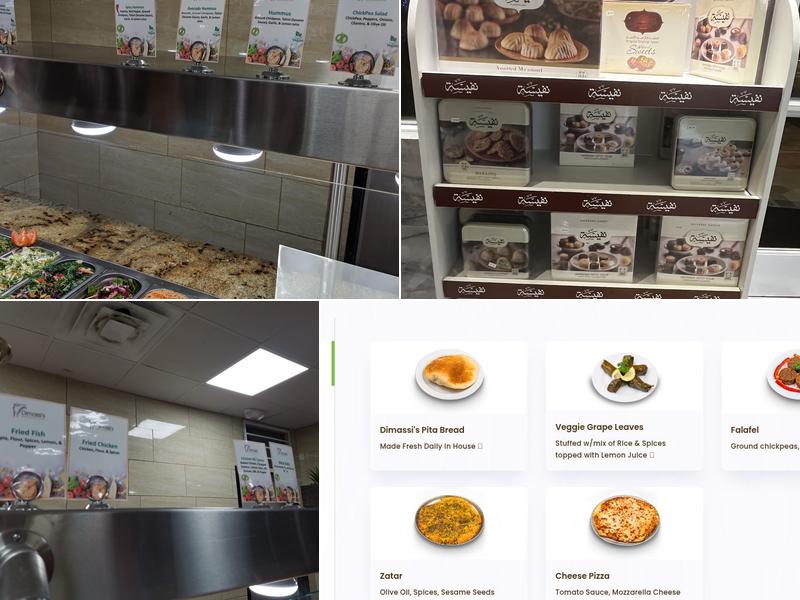 Dimassi's Mediterranean Buffet Menu