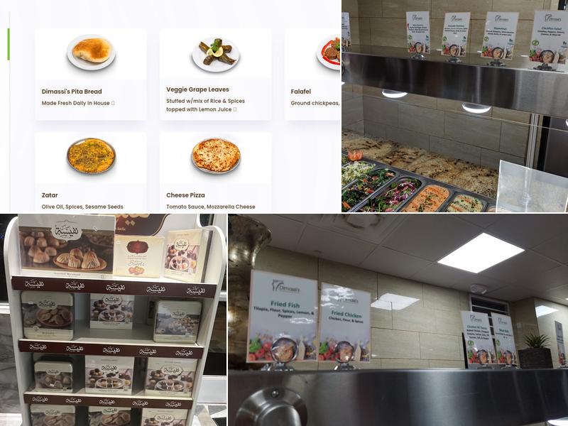 Dimassi's Mediterranean Buffet Menu