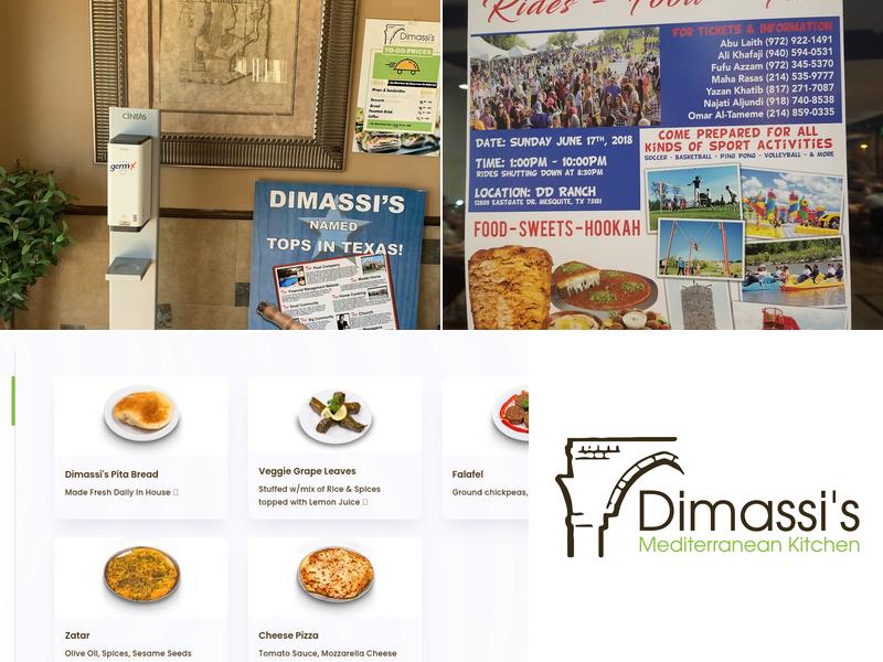 Dimassi's Mediterranean Buffet Menu
