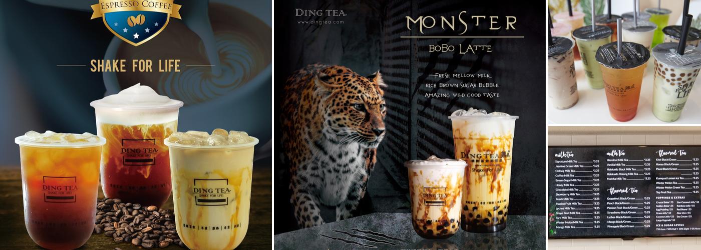 Ding Tea - Tustin Menu