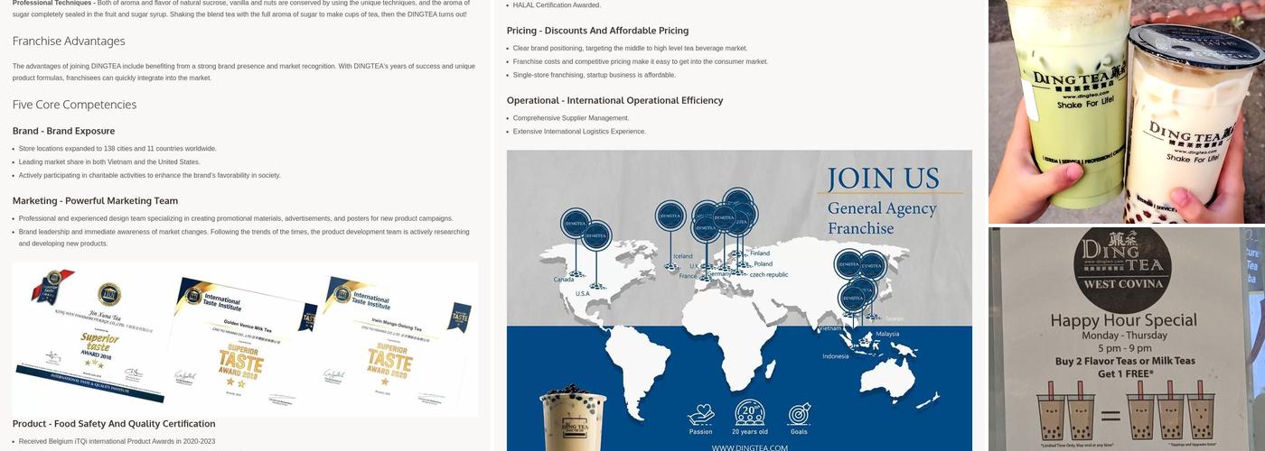 Ding Tea West Covina Menu