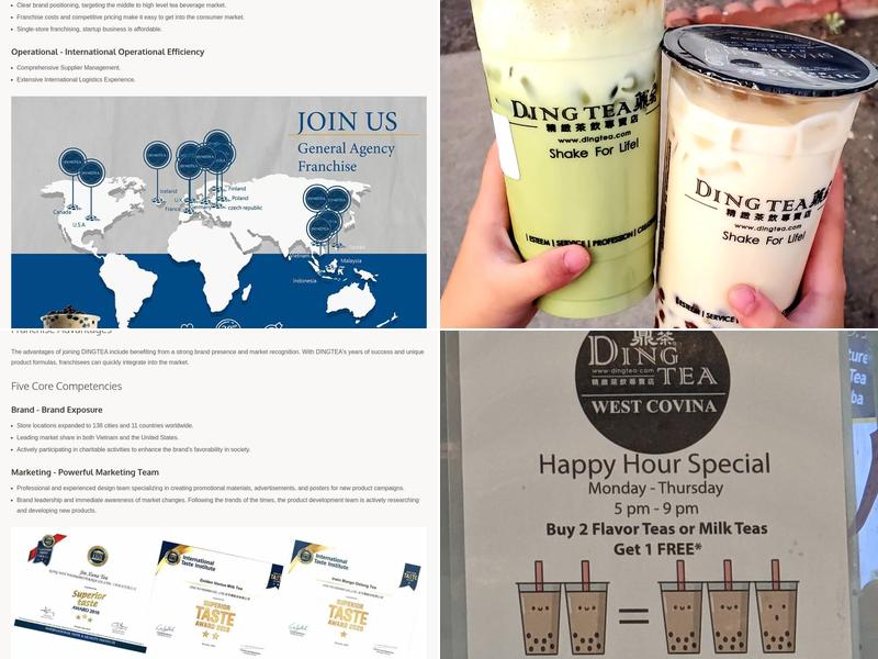 Ding Tea West Covina Menu