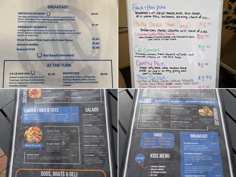 Dobson's Restaurant Menu