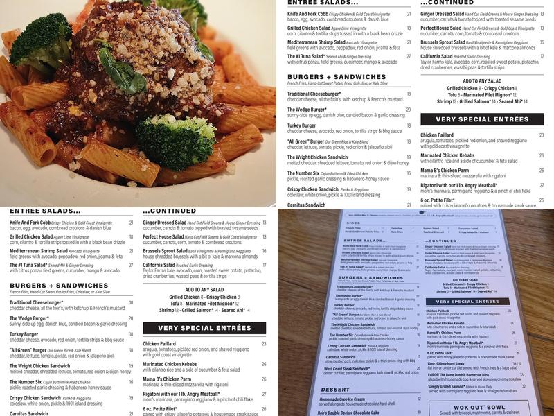 Doc B's Restaurant Menu