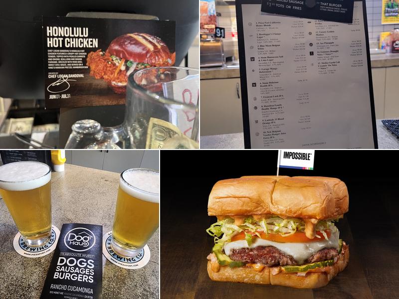 Dog Haus Biergarten Menu