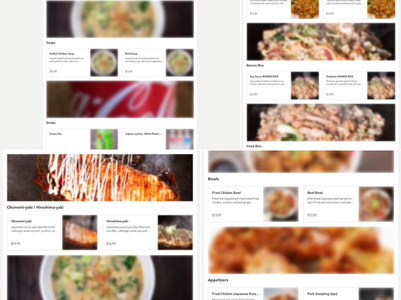 DokoDemo Menu