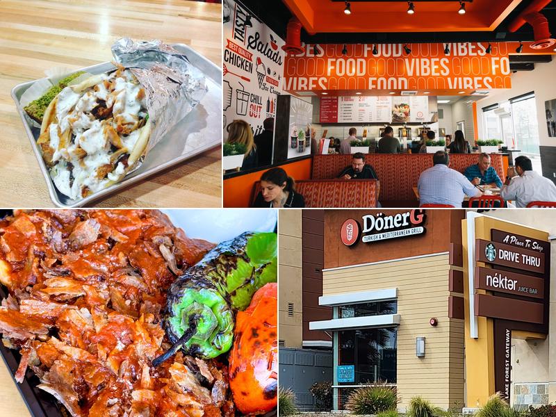 DonerG Turkish & Mediterranean Grill - Lake Forest 23642 Rockfield Blvd #505, Lake Forest