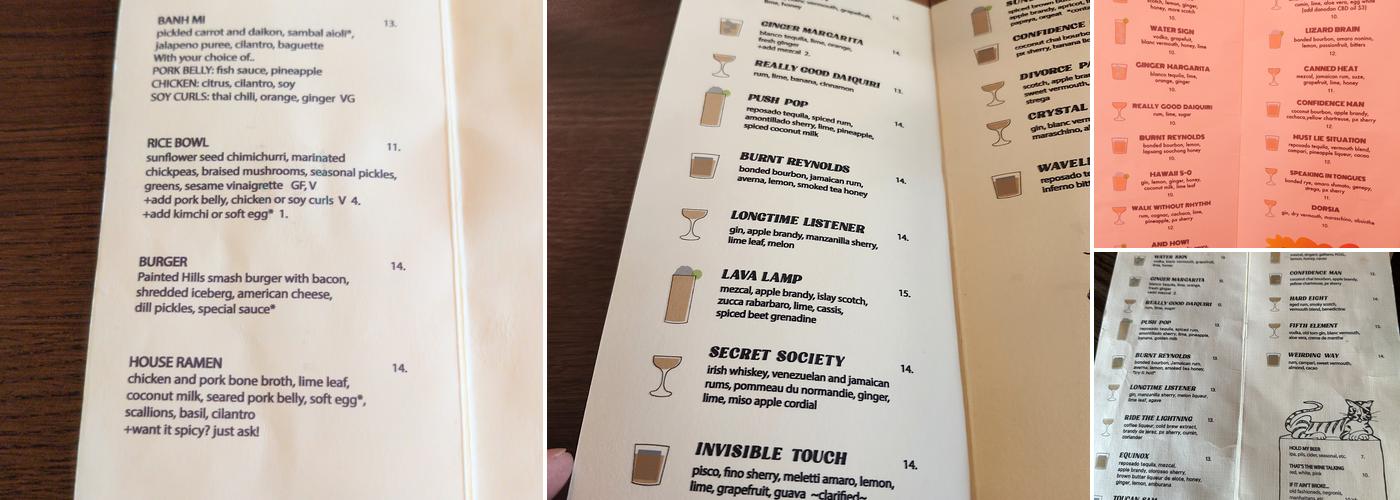 Double Dragon Menu