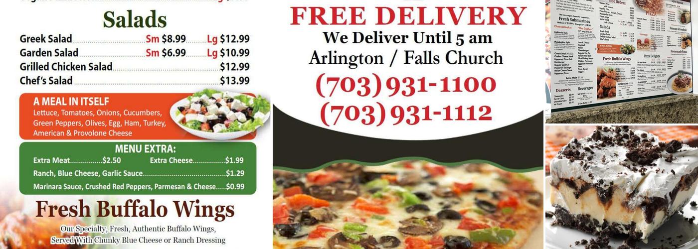 Duccini's Pizza Menu