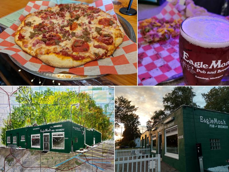 EagleMonk Pub and Brewery 4906 W Mt Hope Hwy, Lansing