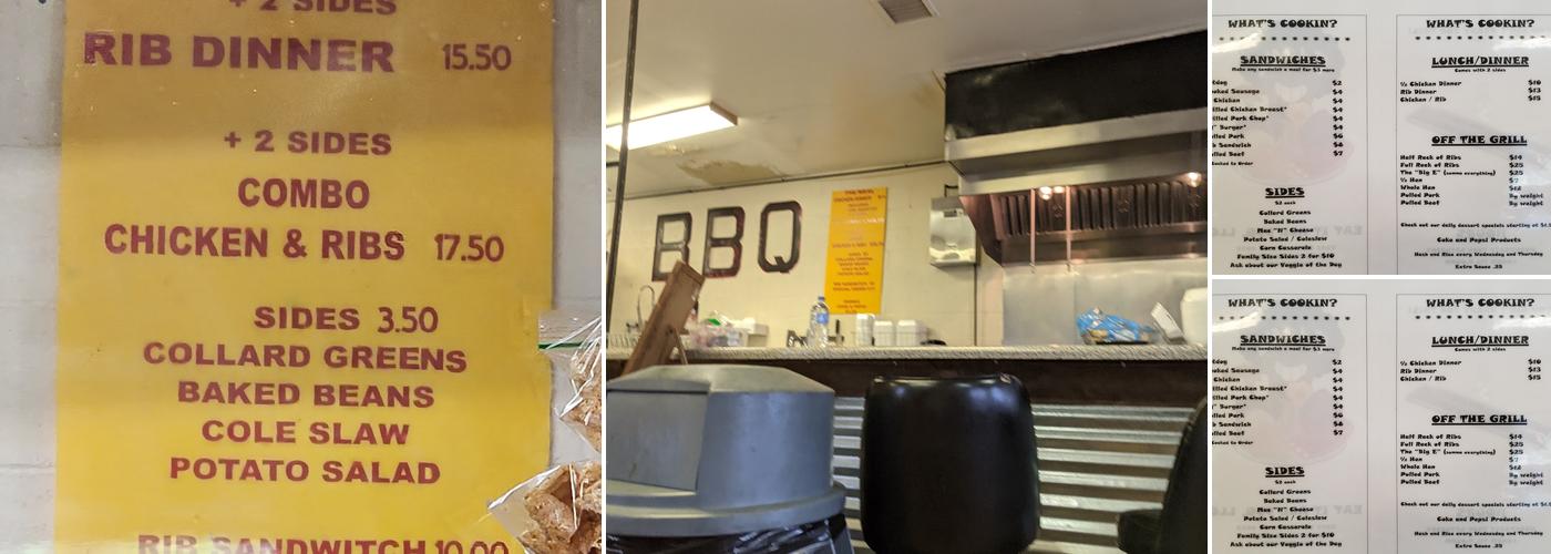 Eat It All BBQ, LLC Menu