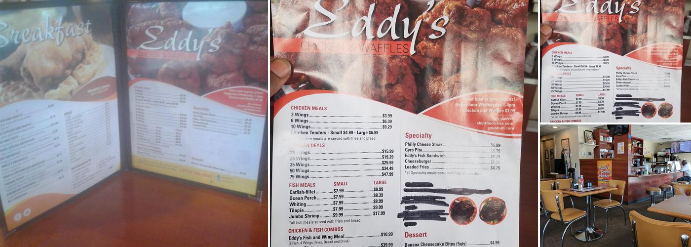 Eddy's Chicken And Waffles Menu