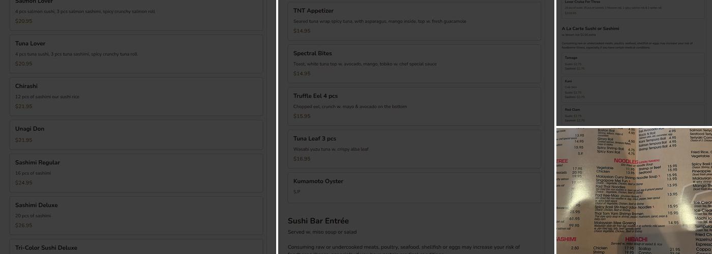 Edo Menu