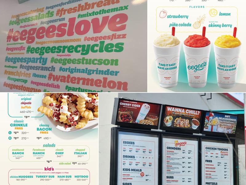 Eegee's Menu
