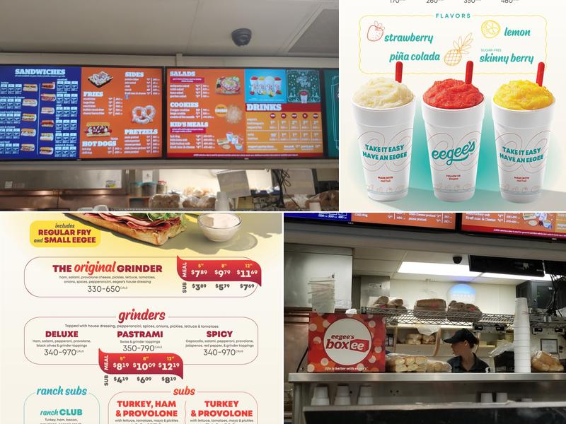 Eegee's Menu