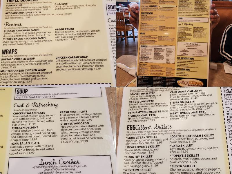EggCited Menu