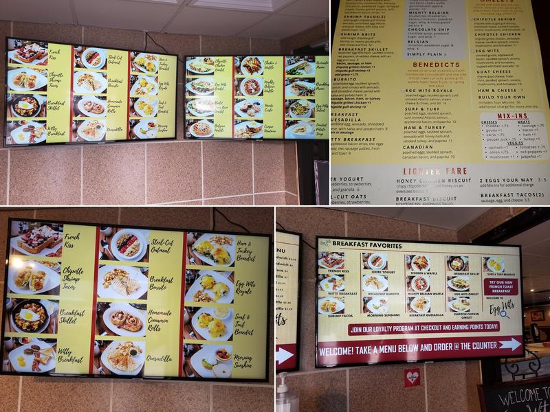 Egg Wits Menu