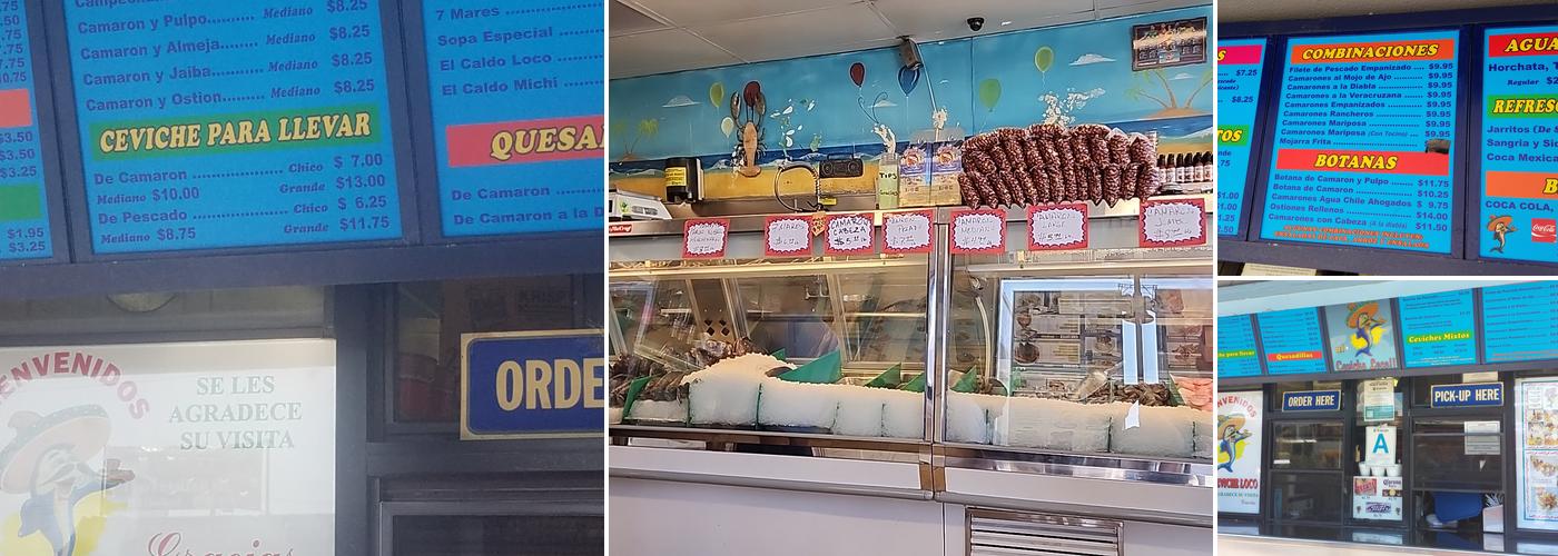 El Ceviche Loco Menu