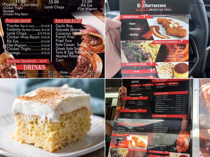El Churrascaso Grill flagler Menu