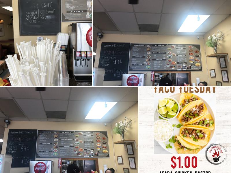 El Comal #2 Menu