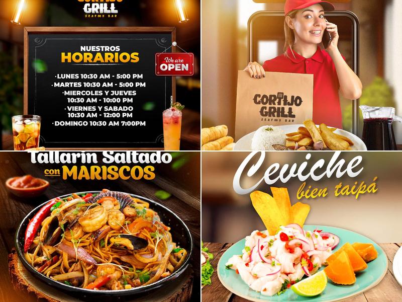 El Cortijo Grill Seafood Bar Menu