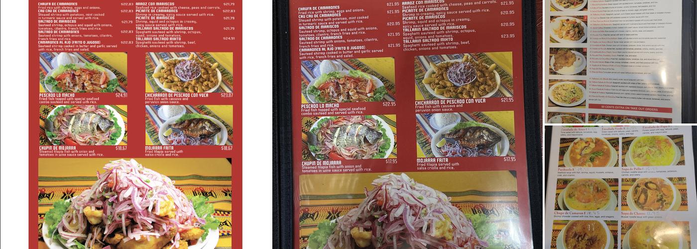 El Hatuchay Menu
