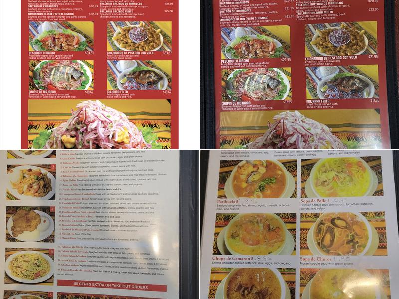 El Hatuchay Menu