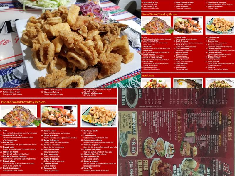 El Miski Peruvian Cuisine Menu