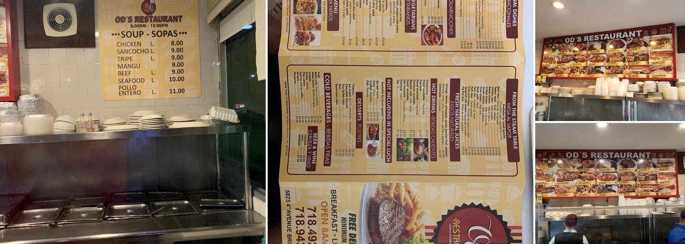 Od's Menu