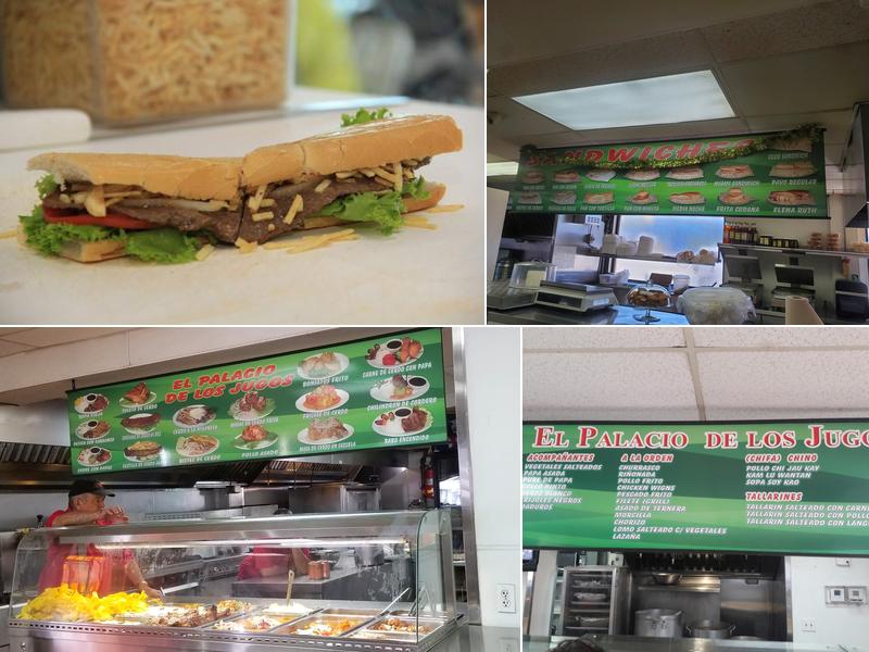 El Palacio de los Jugos Menu