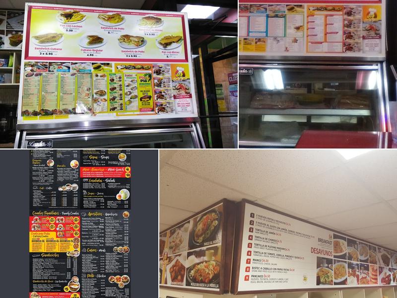 El Sazon de las Americas 2 Menu