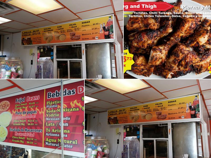 El Pollo Correteado Restaurant Menu