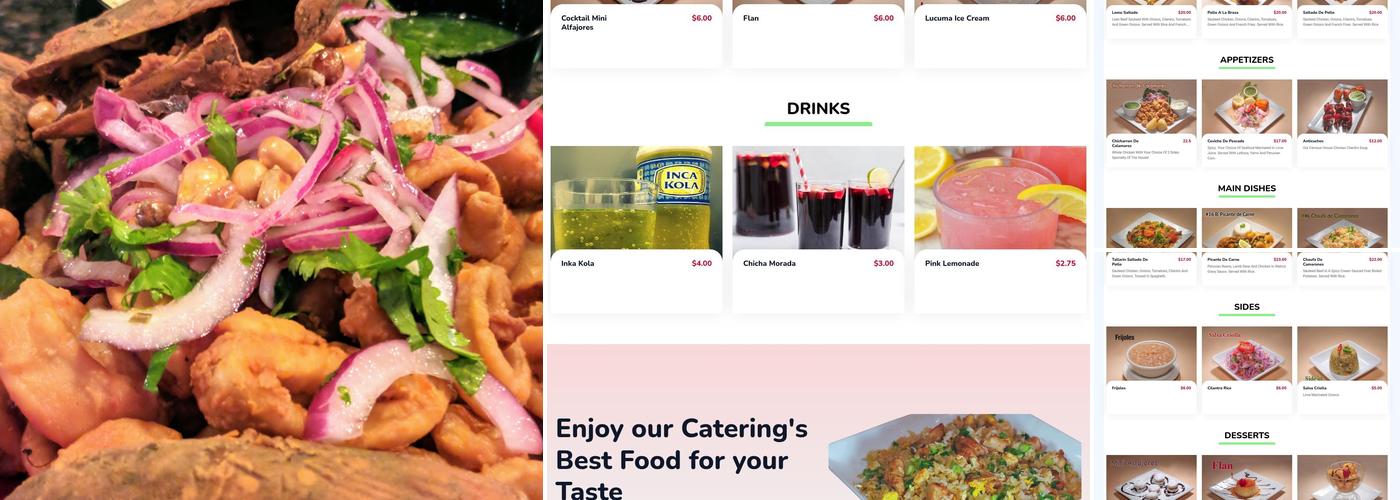 El Pollo Inka Gardena Peruvian Restaurant & Nightclub Menu