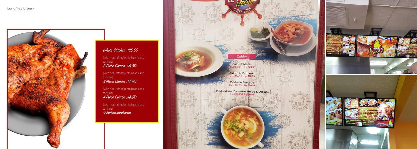 Pollo Mobile Menu
