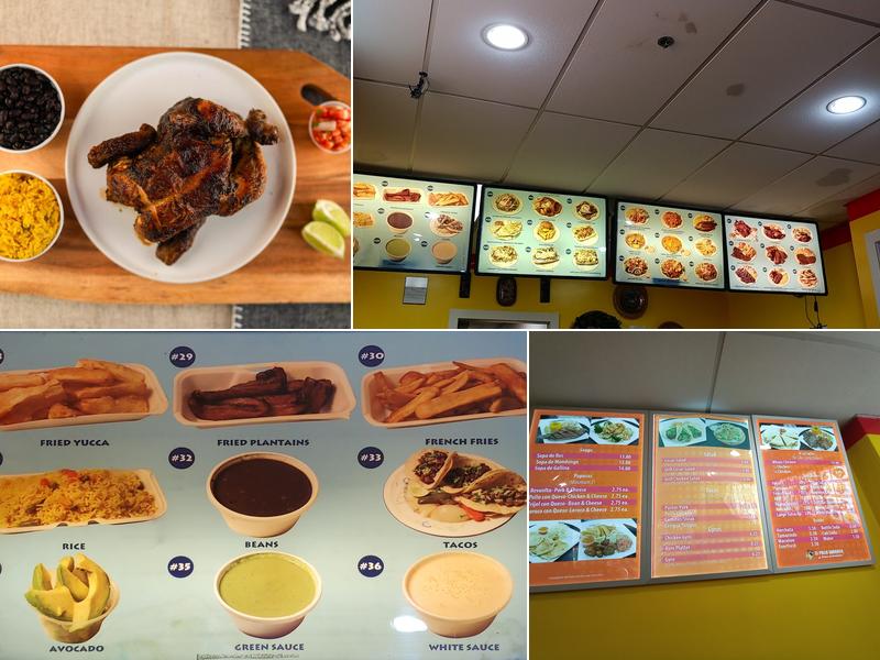 El Pollo Sabroso Menu