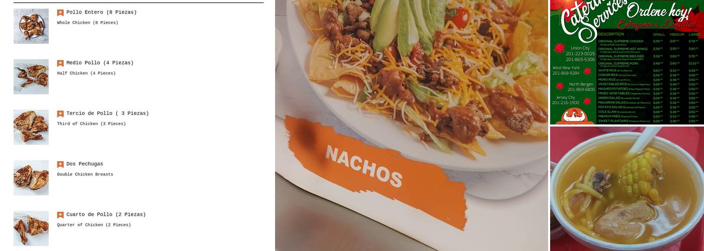 El Pollo Supremo - Union City 4209 Menu