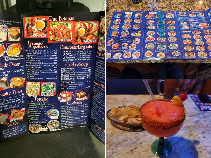 Mariscos El Puerto Escondido - Inglewood 3 Menu