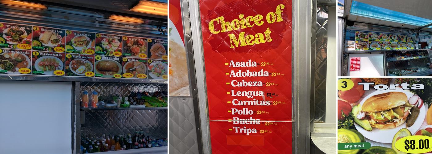 El Taco Maestro Menu