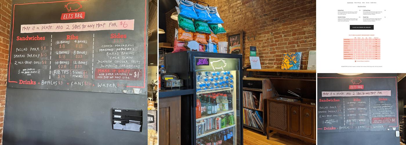 Eli's BBQ ​- Findlay Menu