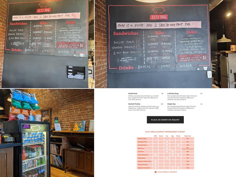 Eli's BBQ ​- Findlay Menu