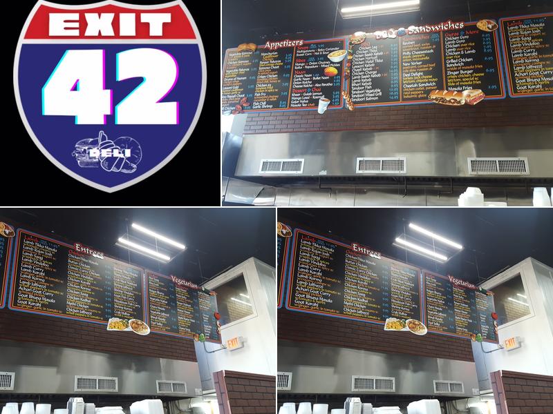 Exit 42 Deli Menu