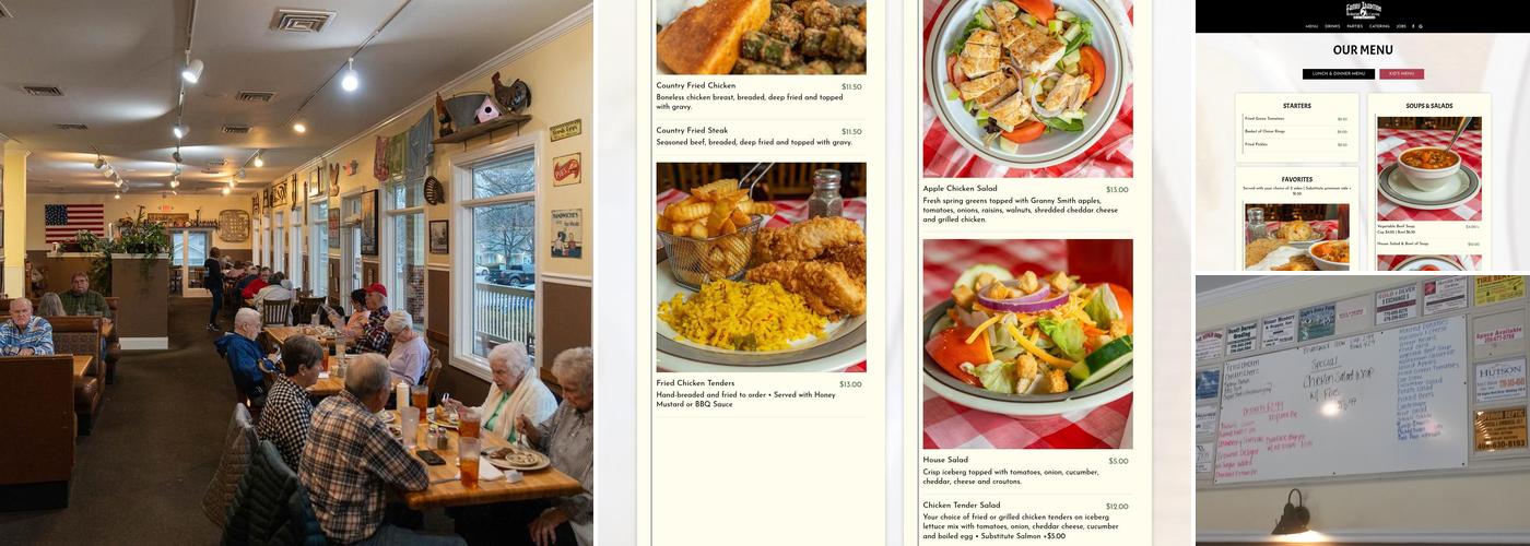 Family Tradition Hickory Flat Menu