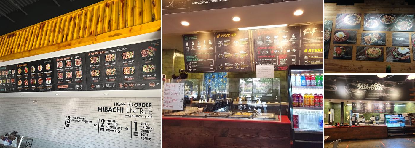 F&F Japanese Grill Menu