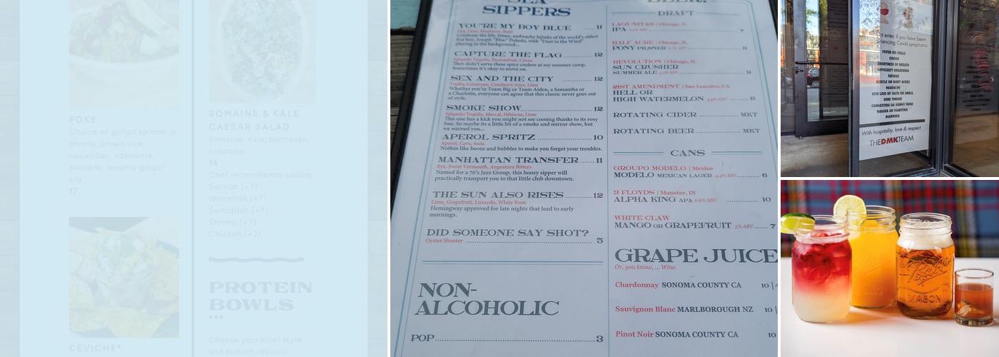 3rd Coast Fish Bar (a DMK restaurant) Menu