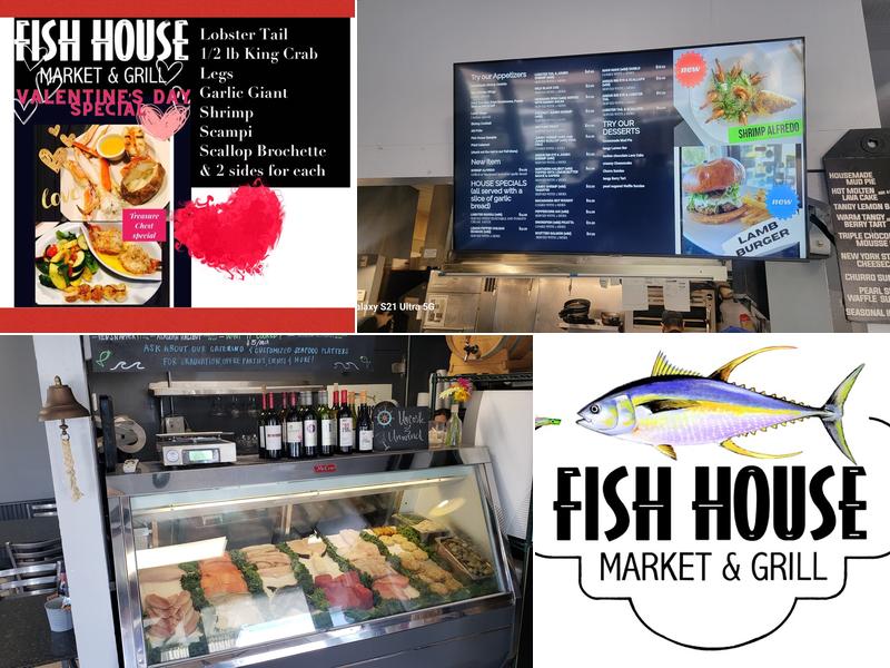 Fish house market and grill Menu
