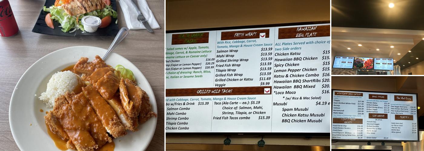 Fish's Wild(@First) Menu