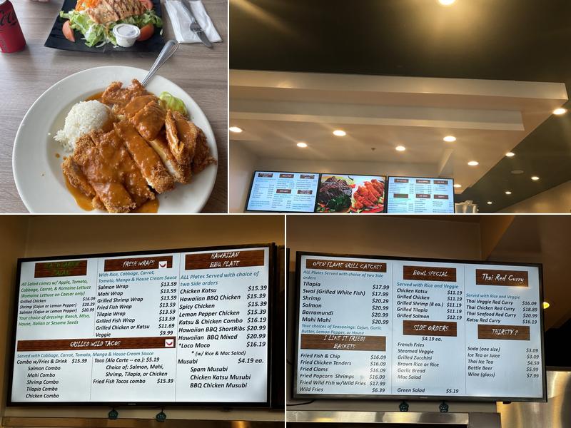 Fish's Wild(@First) Menu